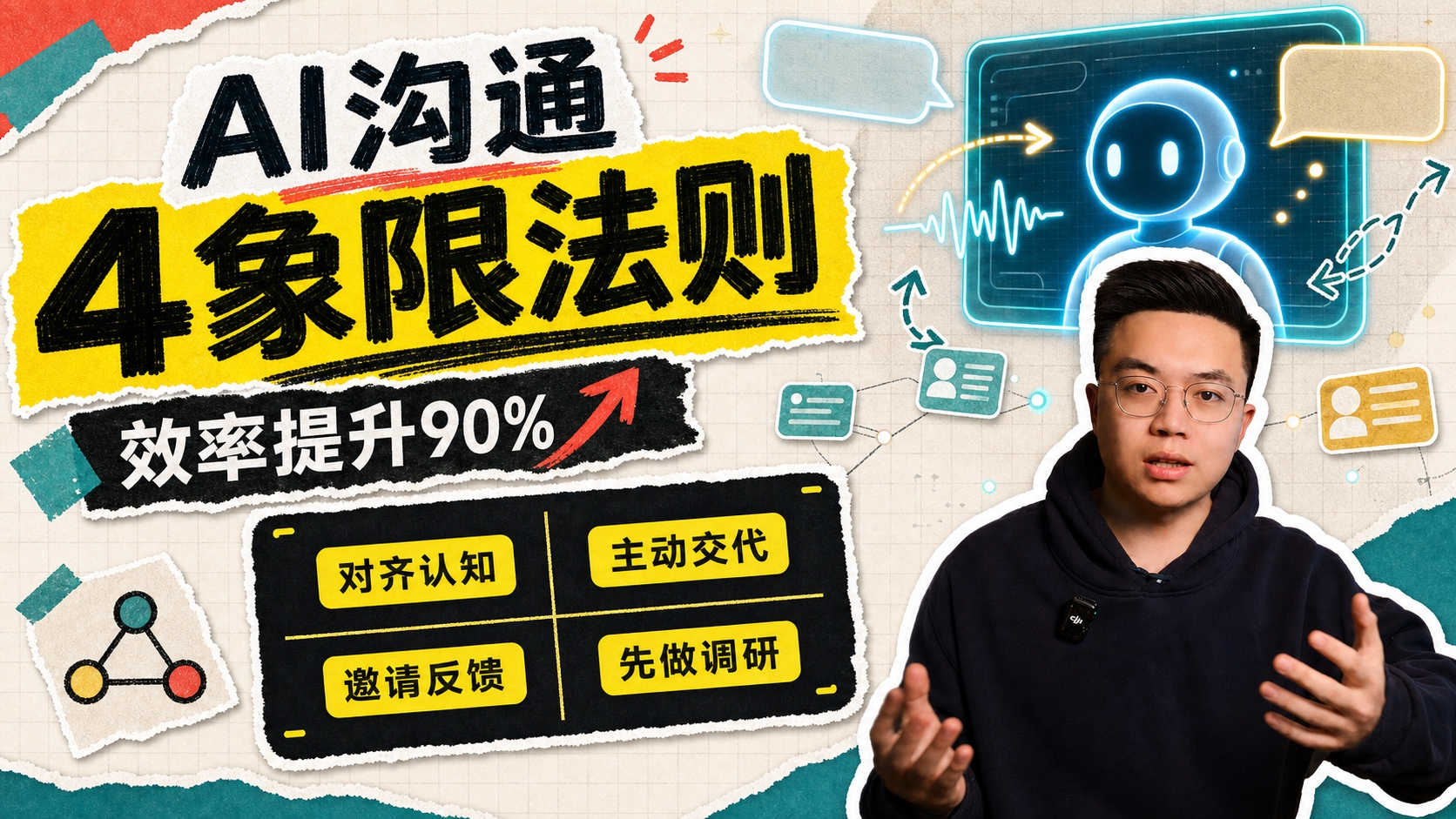 乔哈里视窗玩转 AI 沟通：四象限法则告别答非所问